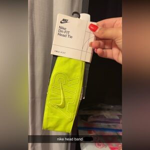 Nike Air Dri-Fit Lime Headband
